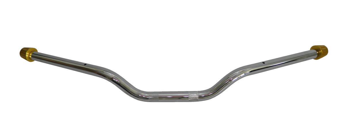 Manubrio Accossato In Acciaio Cromato Con Diametro Costante - 22 mm