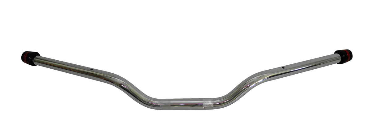 Manubrio Accossato In Acciaio Cromato Con Diametro Costante - 22 mm