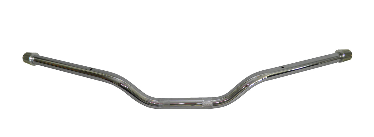 Manubrio Accossato In Acciaio Cromato Con Diametro Costante - 22 mm