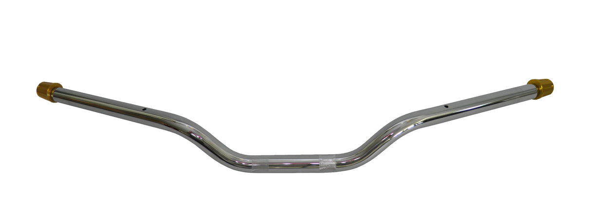 Manubrio Accossato In Acciaio Cromato Con Diametro Costante - 22 mm