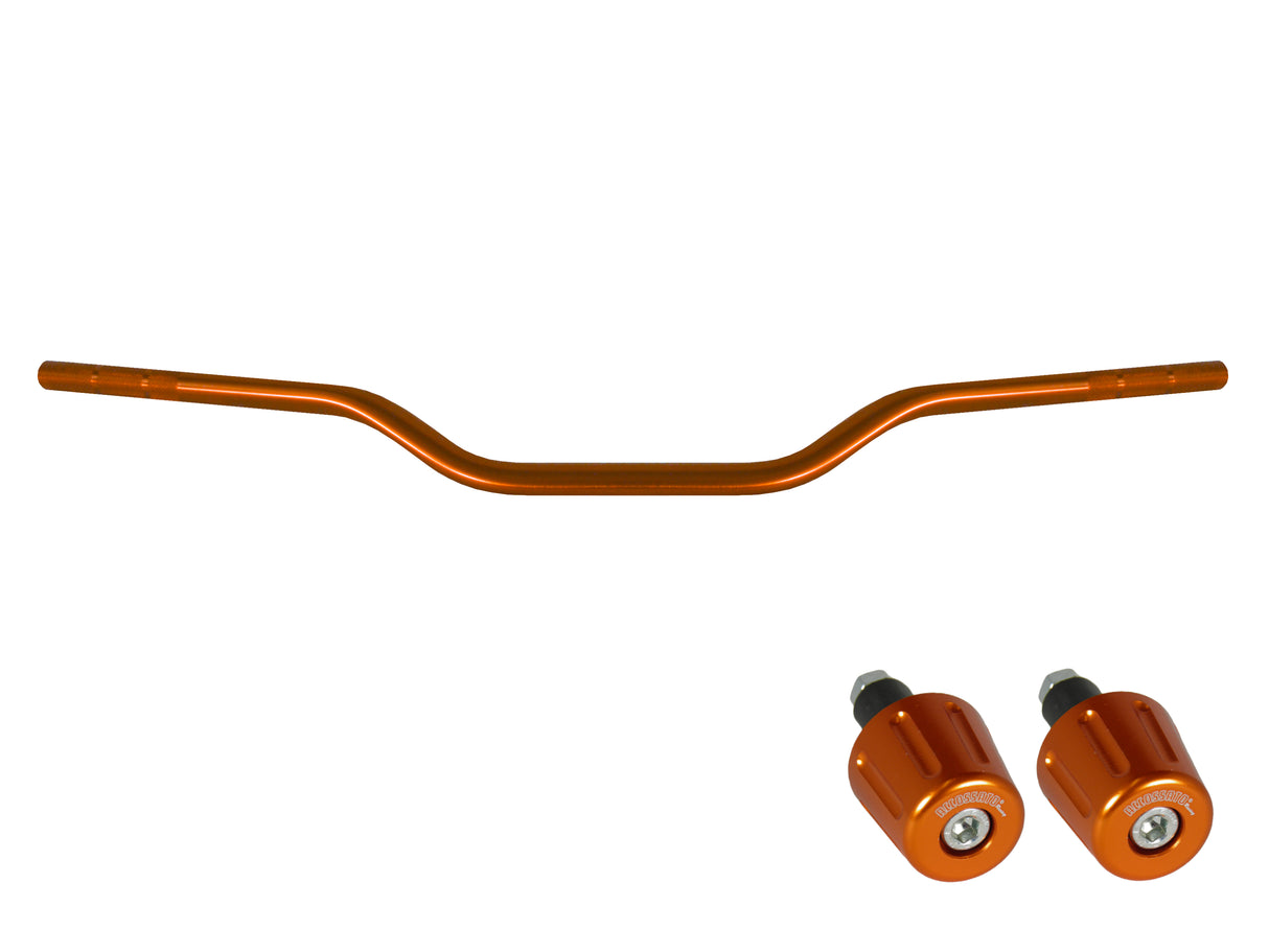 Manubrio Accossato In Alluminio Con Diametro Costante - 22 mm