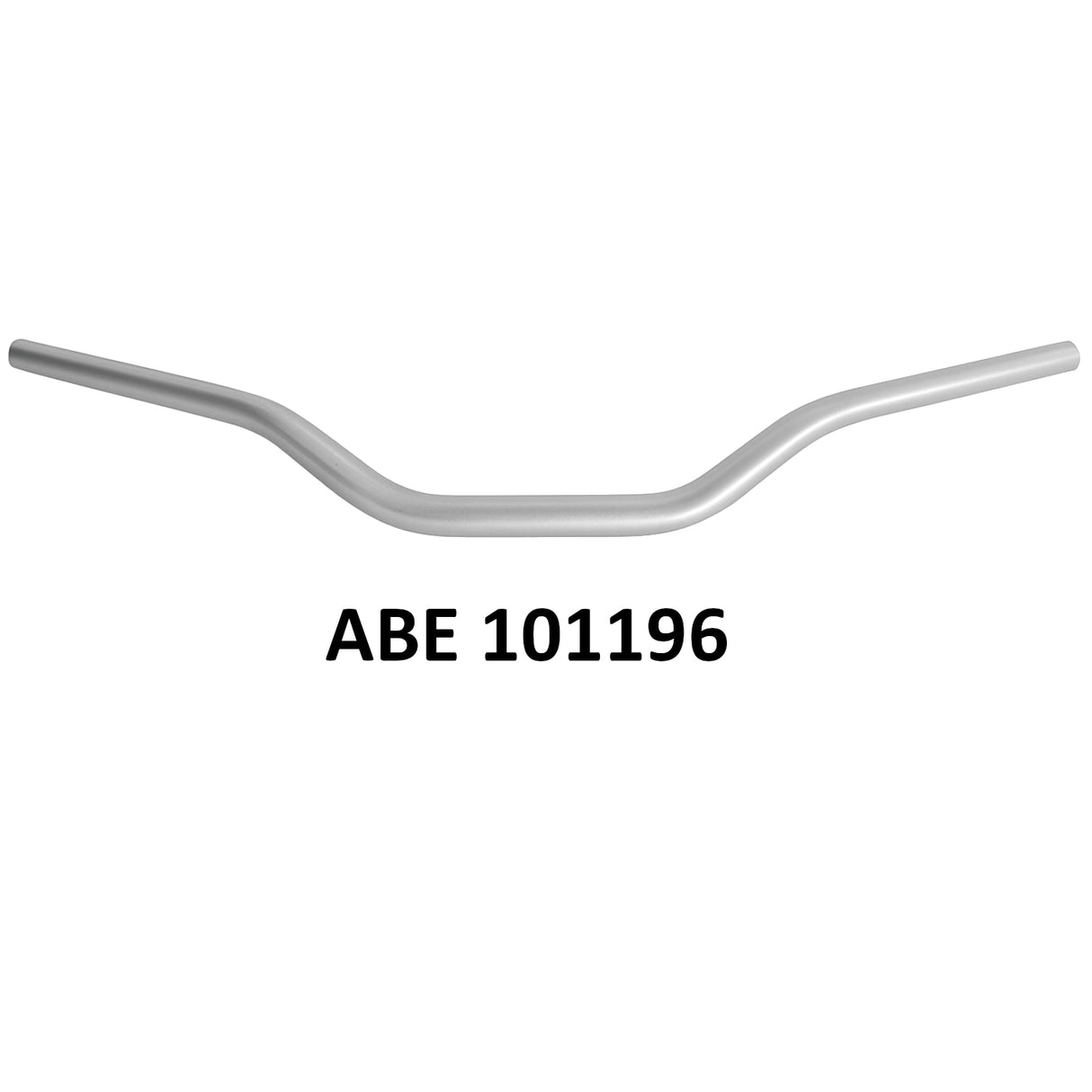 Manubrio Accossato Omologato ABE 101196 In Alluminio Ø28.5 mm - Piega Media e Piega Alta per Moto Adventure, Motard