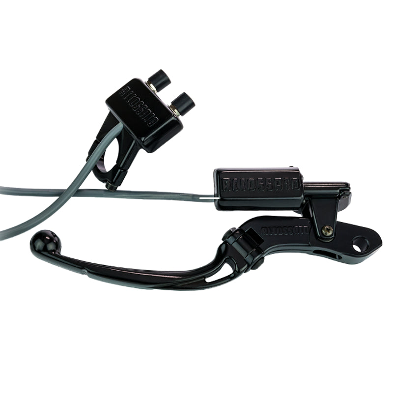 KITA 1:Pompa Freno Radiale (versione CY) diam. 19 con Leva Snodata (eccetto PRS e Ready To Brake) + Leva Freno A Controllo Elettronico Per Pompe Accossato E Brembo No RCS