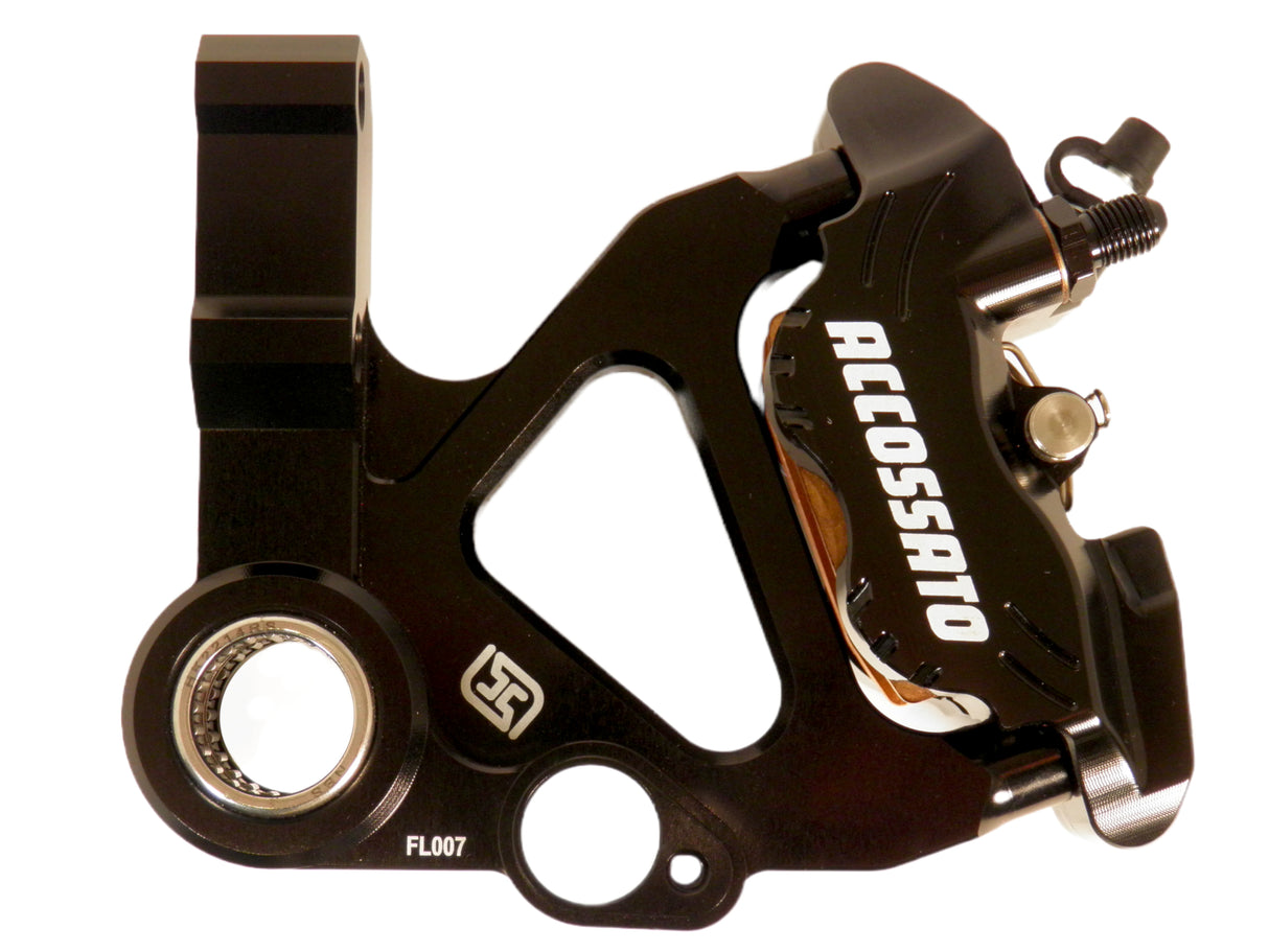 Kit Pinza Freno Radiale Anteriore Sinistra PZ014 + Staffa di Montaggio per Vespa