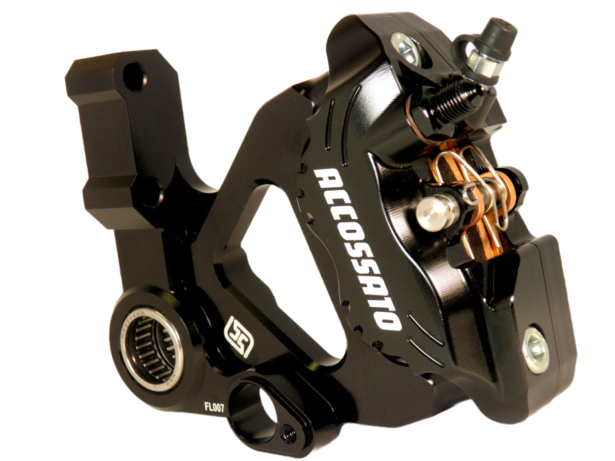 Kit Pinza Freno Radiale Anteriore Sinistra PZ014 + Staffa di Montaggio per Vespa