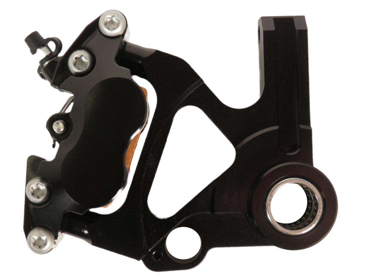 Kit Pinza Freno Radiale Anteriore PZ014 + Staffa di Montaggio per Vespa Primavera