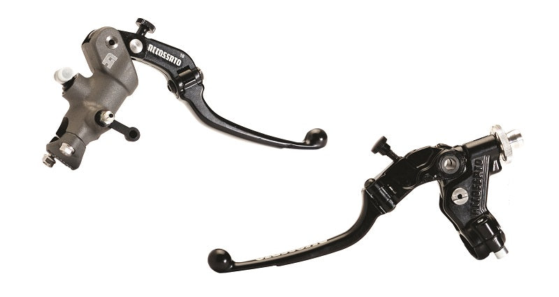 KITA 2:Pompa Freno Radiale (versione CY) diam. 19 con Leva Snodata (eccetto PRS e Ready To Brake) + Comando Frizione Accossato CF002 - Interasse comando frizione: CF002 INT.34