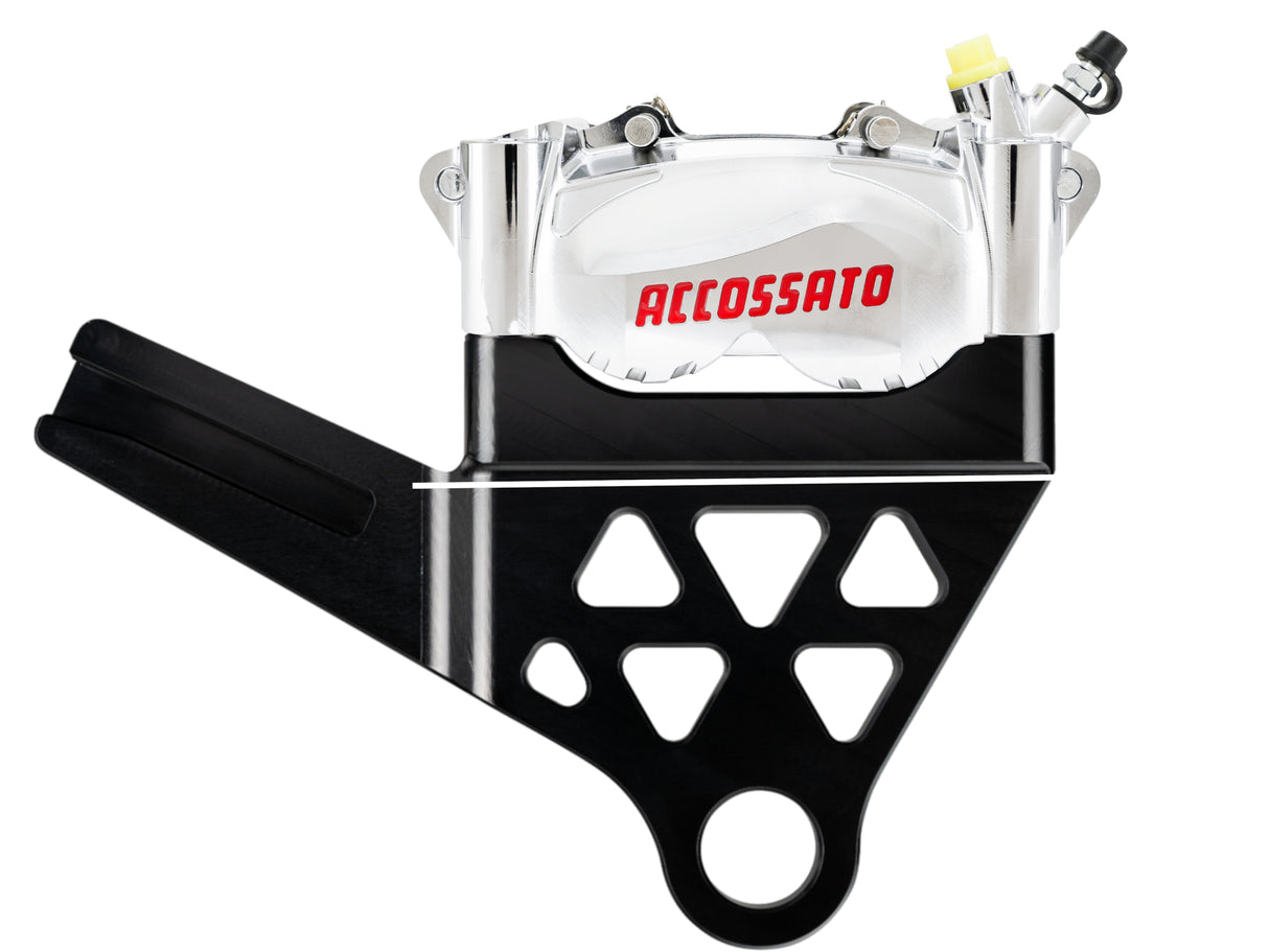 Kit Pinza Freno Radiale Posteriore + Flangia Freno Per Harley Davidson - Tipo Pinza: Biblocco