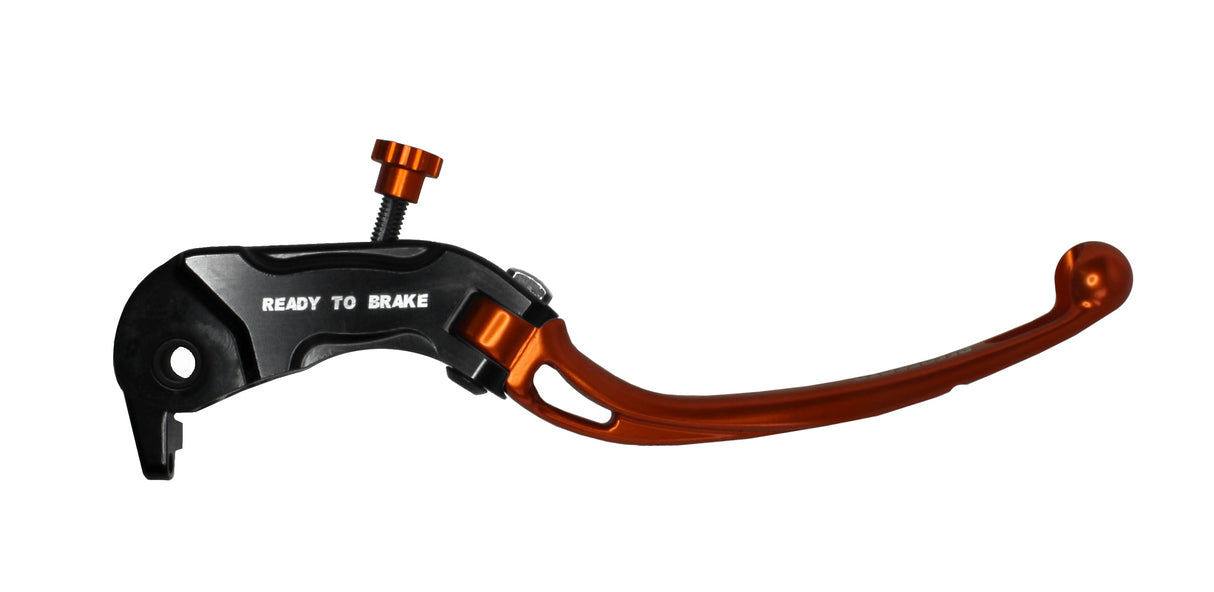 Leva Freno Snodata in Alluminio per Pompa Freno Ready To Brake Accossato - Opzioni leva: No RST