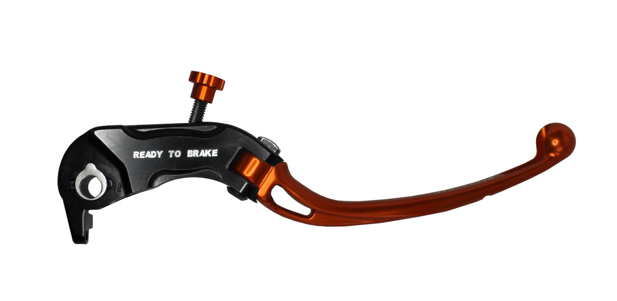Leva Freno Snodata in Alluminio per Pompa Freno Ready To Brake Accossato - Opzioni leva: No RST