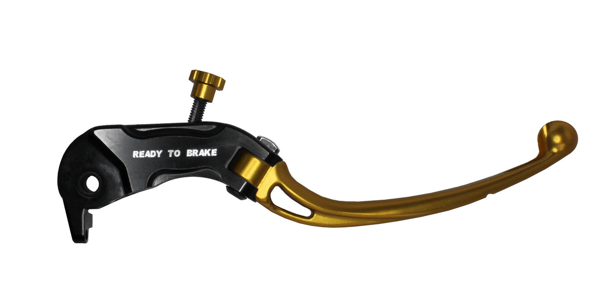 Leva Freno Snodata in Alluminio per Pompa Freno Ready To Brake Accossato - Opzioni leva: No RST