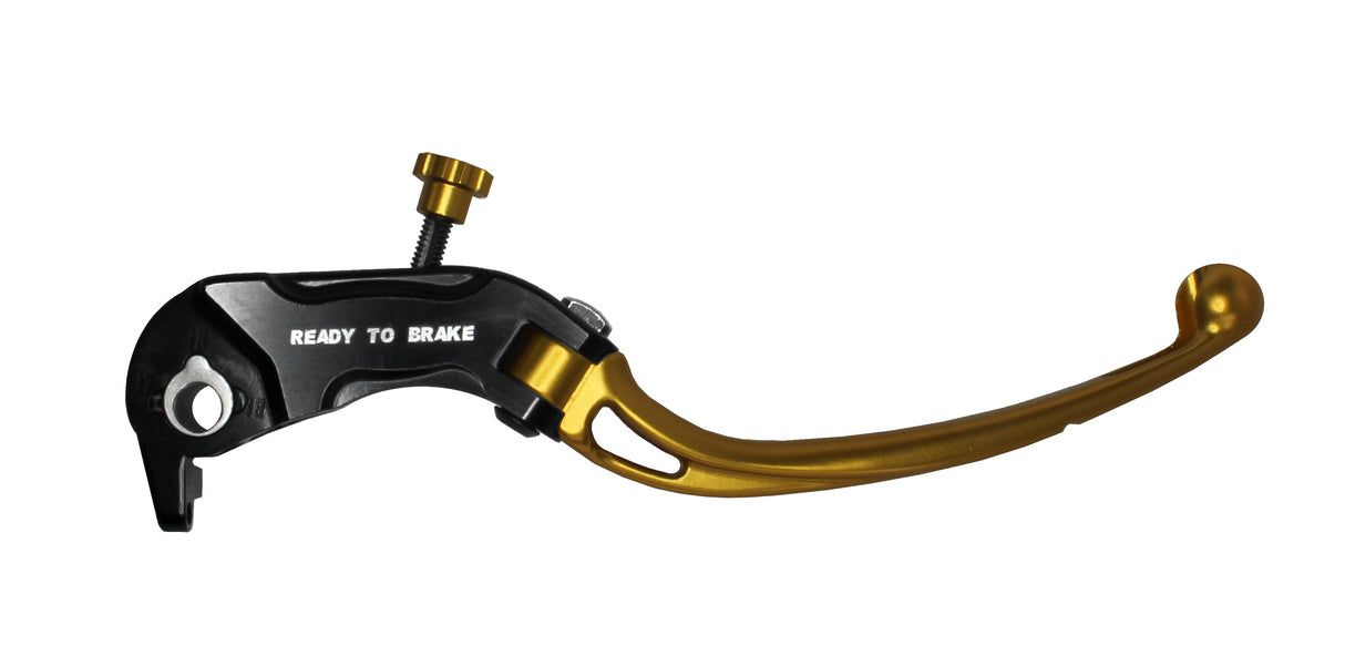 Leva Freno Snodata in Alluminio per Pompa Freno Ready To Brake Accossato - Opzioni leva: No RST