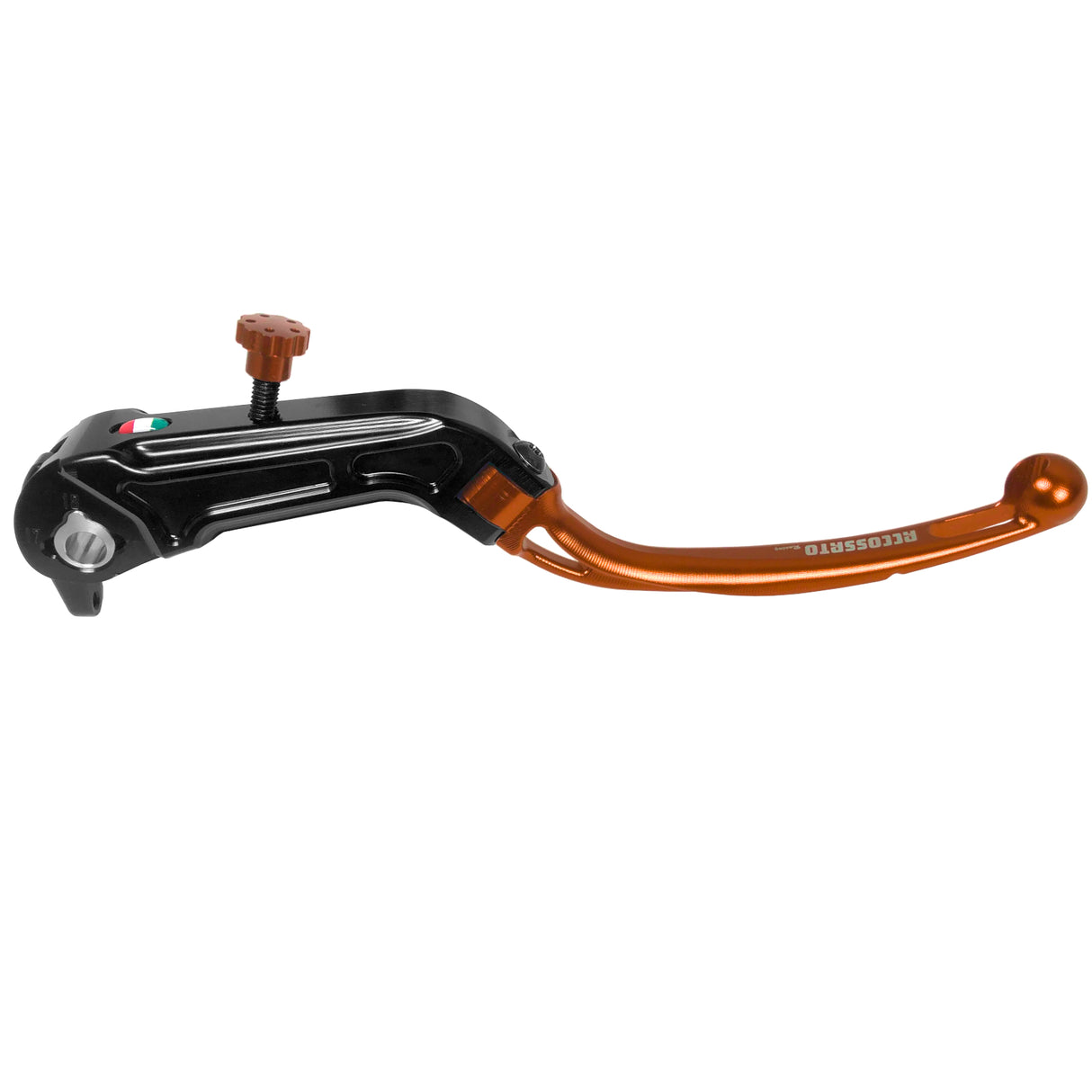 Leva Freno Snodata in Alluminio per Pompa Freno Accossato Omologata ABE RB086 e RB090