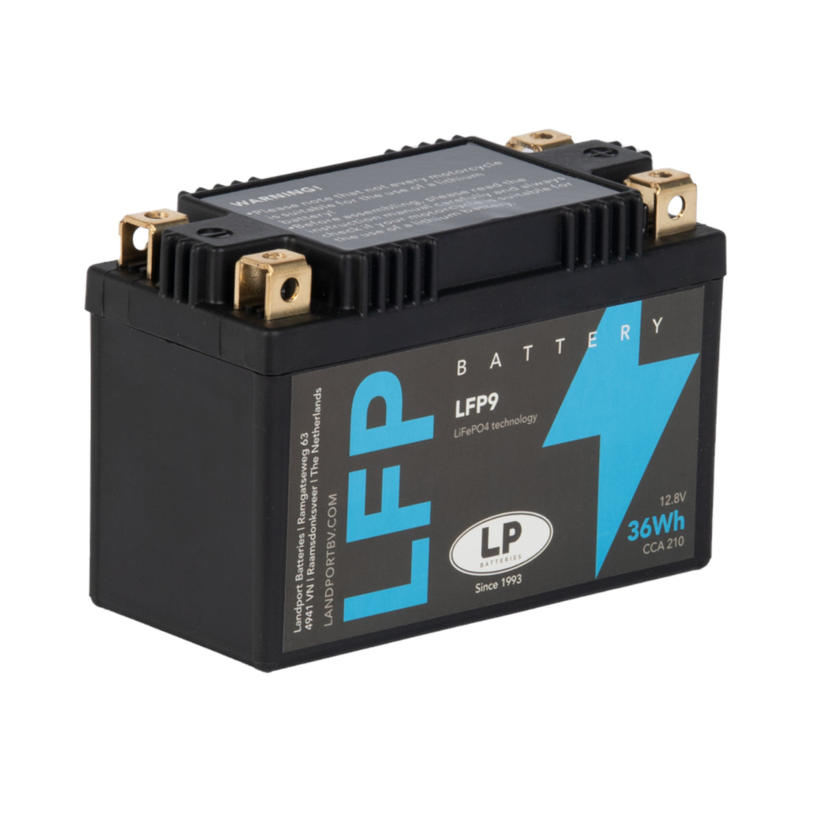 Batteria Al Litio Con Tecnologia Lifepo4, 100% Senza Manutenzione