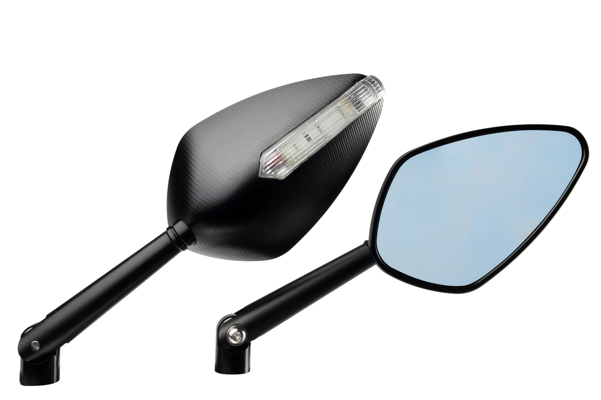 Coppia Di Specchietti retrovisori con indicatore di direzione a led integrato