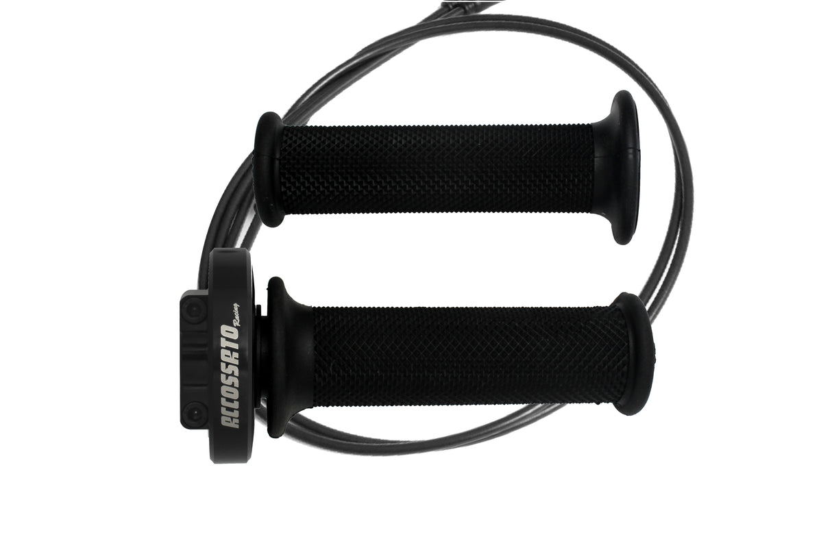 Comando Gas Rapido Accossato Completo Di Cavi Specifici E Manopole GR001