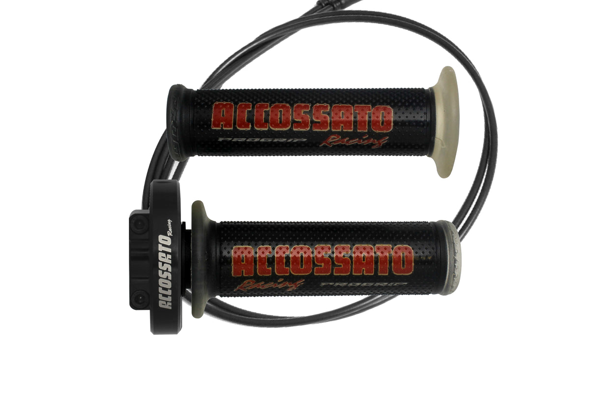 Comando Gas Rapido Accossato Completo Di Cavi Specifici E Manopole GR002