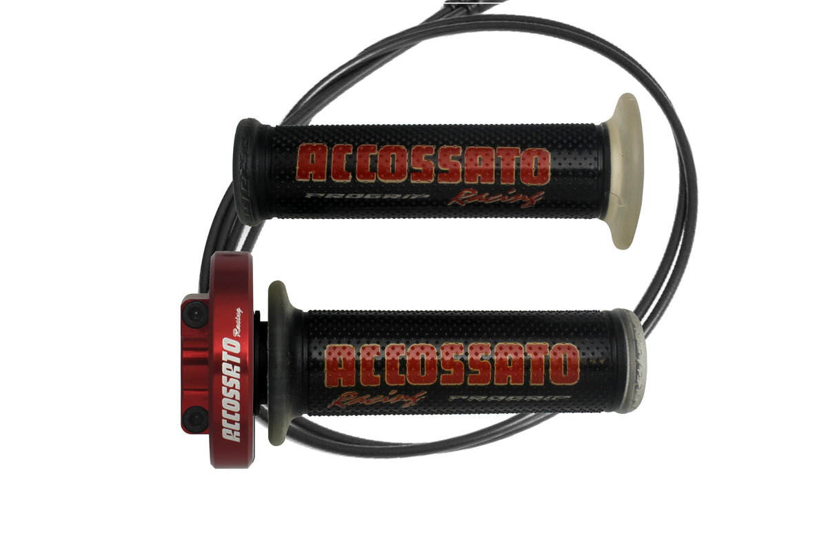 Comando Gas Rapido Accossato Completo Di Cavi Specifici E Manopole GR002