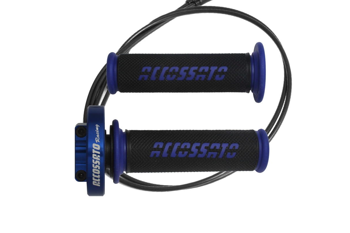 Comando Gas Rapido Accossato Completo Di Cavi Specifici E Manopole GR006