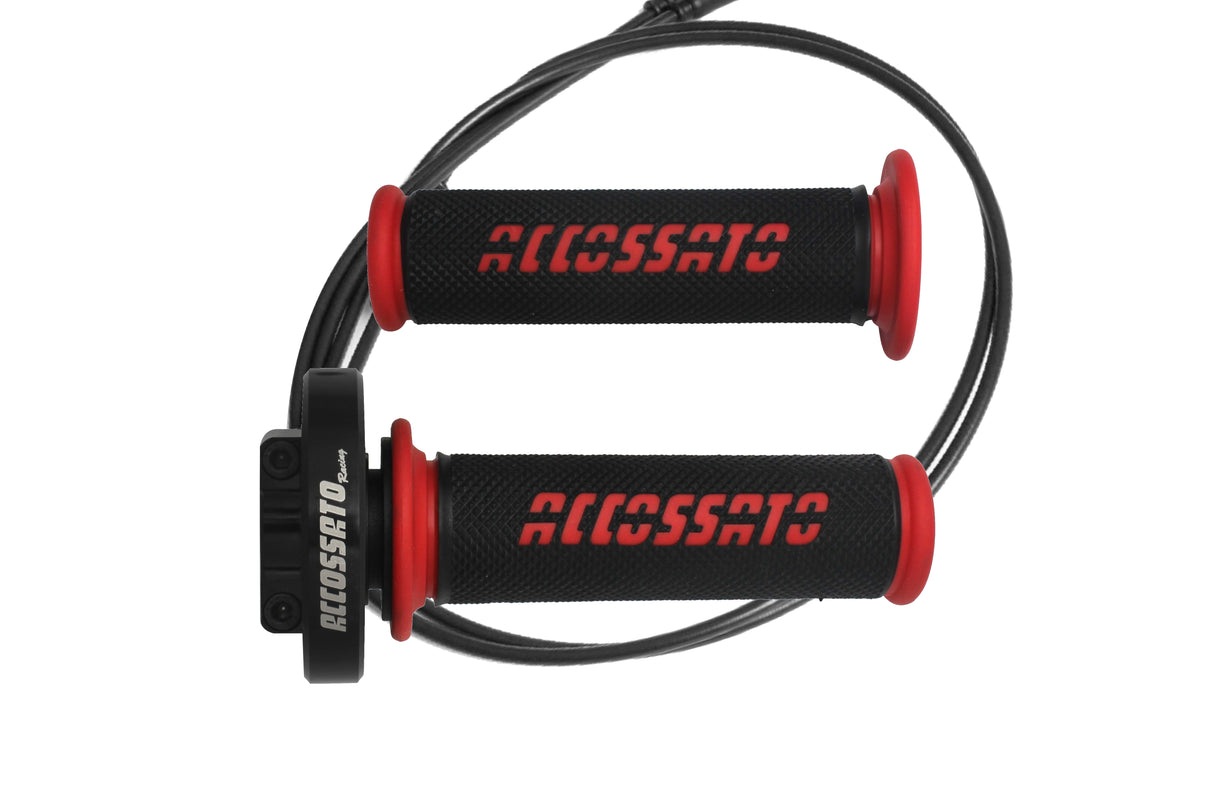 Comando Gas Rapido Accossato Completo Di Cavi Specifici E Manopole GR006