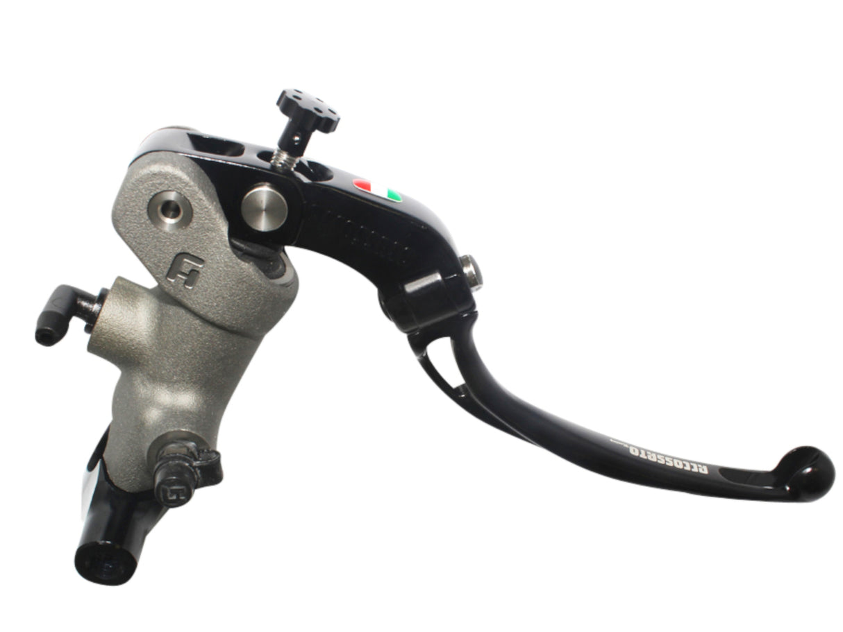 Pompa Freno Radiale Accossato 19x18 Con Leva Snodata, Per Manubri Diametro 25,4 mm