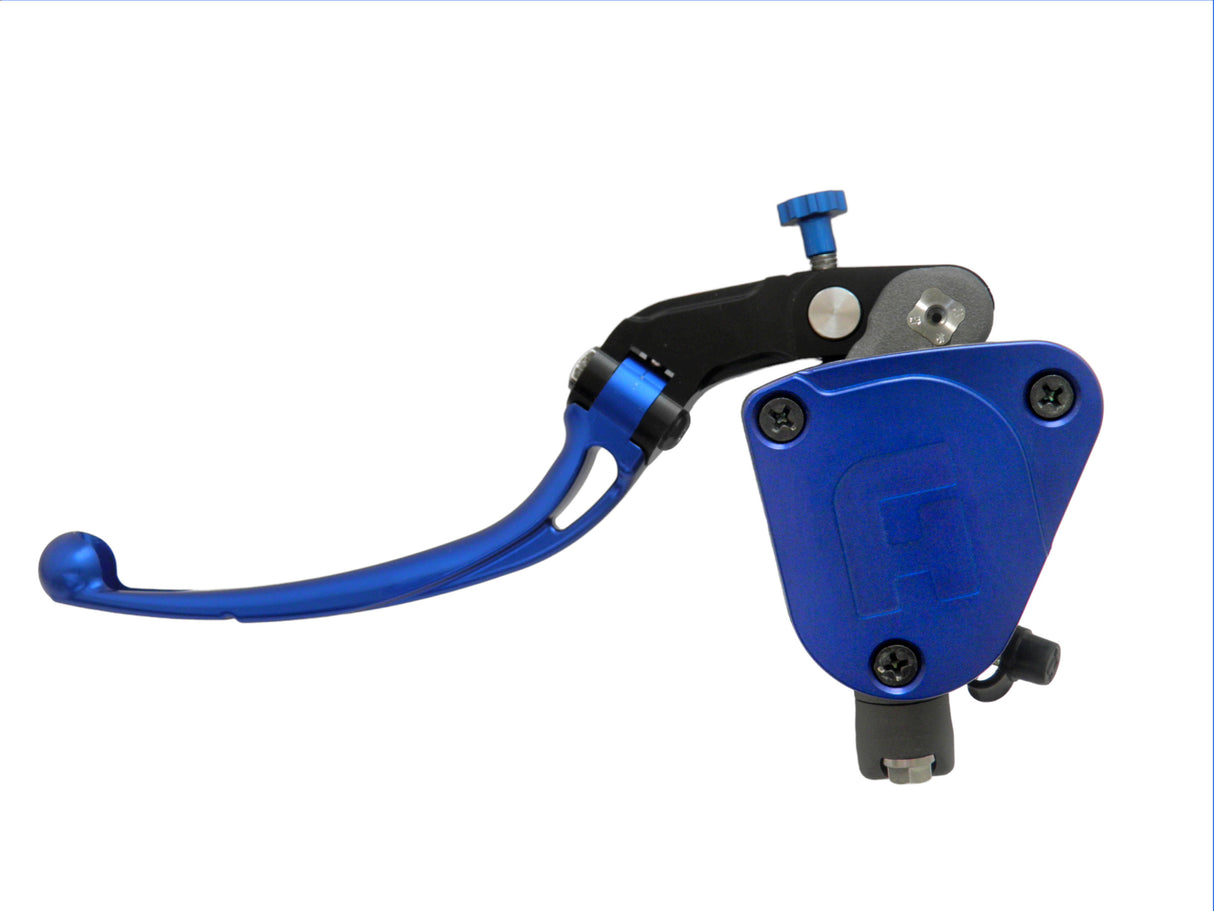 Pompa Frizione Radiale Accossato PRS 16x15-16-17 Con Vaschetta Integrata E Leva Snodata Colorata (Pomello+Leva)