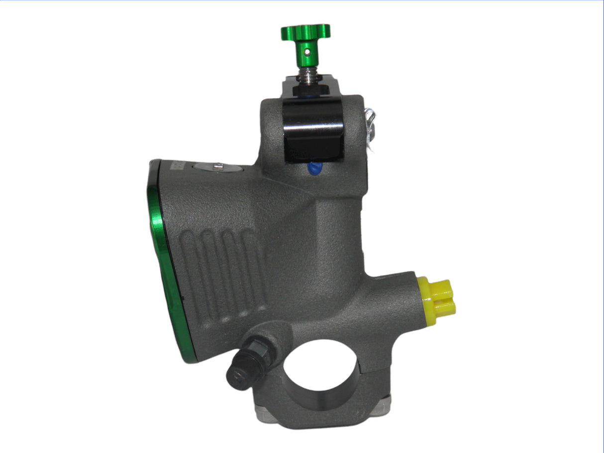 Pompa Frizione Radiale Accossato PRS 16x15-16-17 Con Vaschetta Integrata E Leva Snodata Colorata (Pomello+Leva)