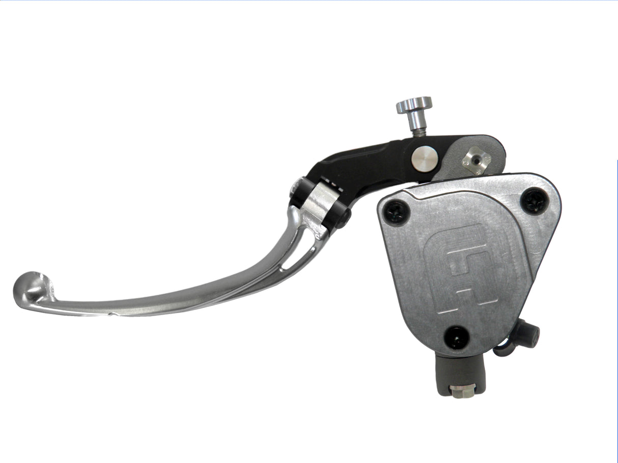 Pompa Frizione Radiale Accossato PRS 16x15-16-17 Con Vaschetta Integrata E Leva Snodata Colorata (Pomello+Leva)