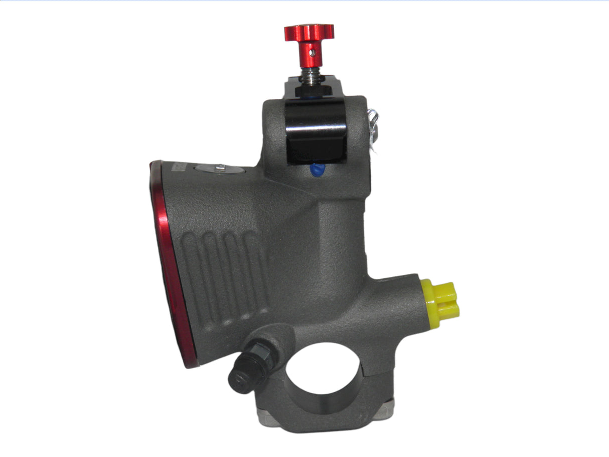 Pompa Frizione Radiale Accossato 16x16 Con Vaschetta Integrata E Leva Snodata Colorata (Pomello+Leva)