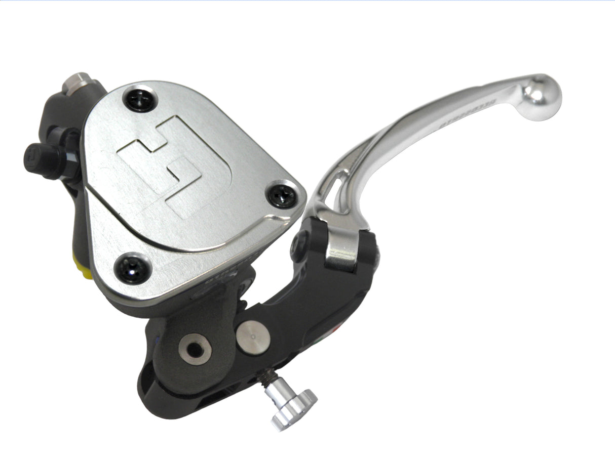 Pompa Frizione Radiale Accossato 16x16 Con Vaschetta Integrata E Leva Snodata Colorata (Pomello+Leva)