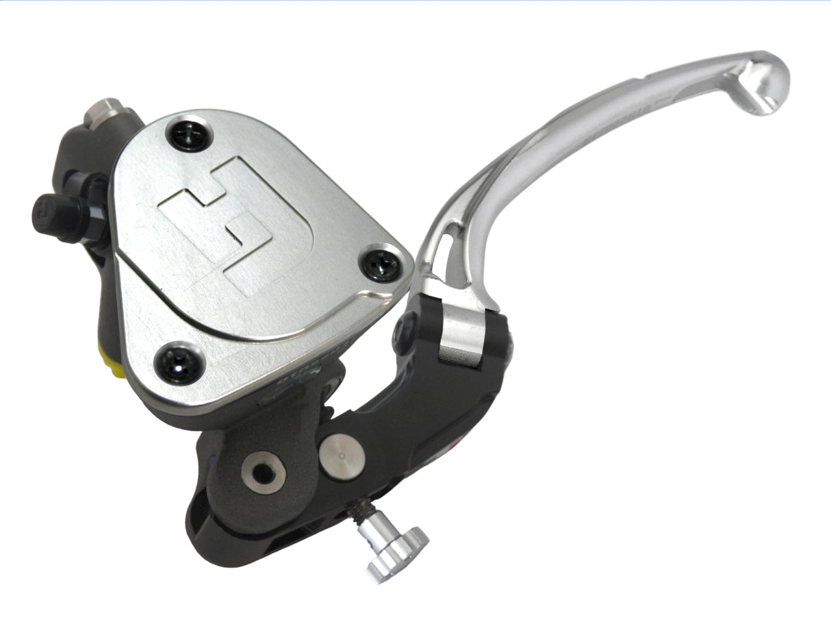 Pompa Frizione Radiale Accossato 16x16 Con Vaschetta Integrata E Leva Snodata Colorata (Pomello+Leva)