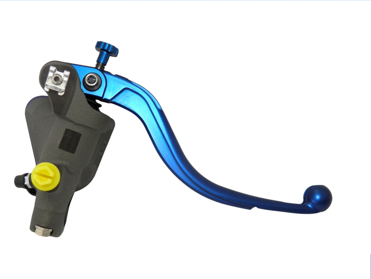 Pompa Frizione Radiale Accossato 16x16 Con Vaschetta Integrata E Leva Fissa Colorata (Pomello+Leva)