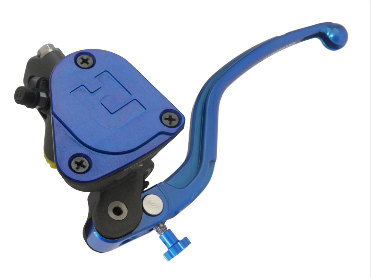 Pompa Frizione Radiale Accossato 16x16 Con Vaschetta Integrata E Leva Fissa Colorata (Pomello+Leva)