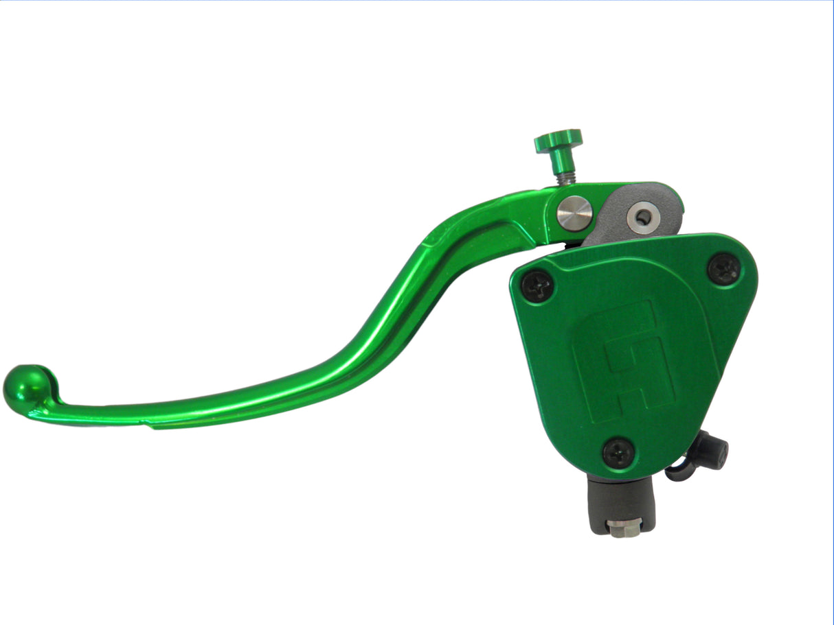 Pompa Frizione Radiale Accossato 16x16 Con Vaschetta Integrata E Leva Fissa Colorata (Pomello+Leva)