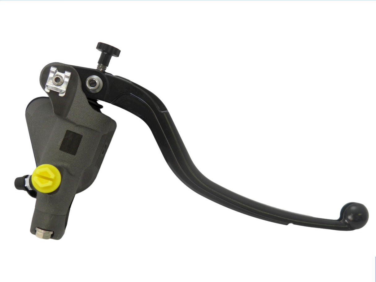 Pompa Frizione Radiale Accossato 16x16 Con Vaschetta Integrata E Leva Fissa Colorata (Pomello+Leva)