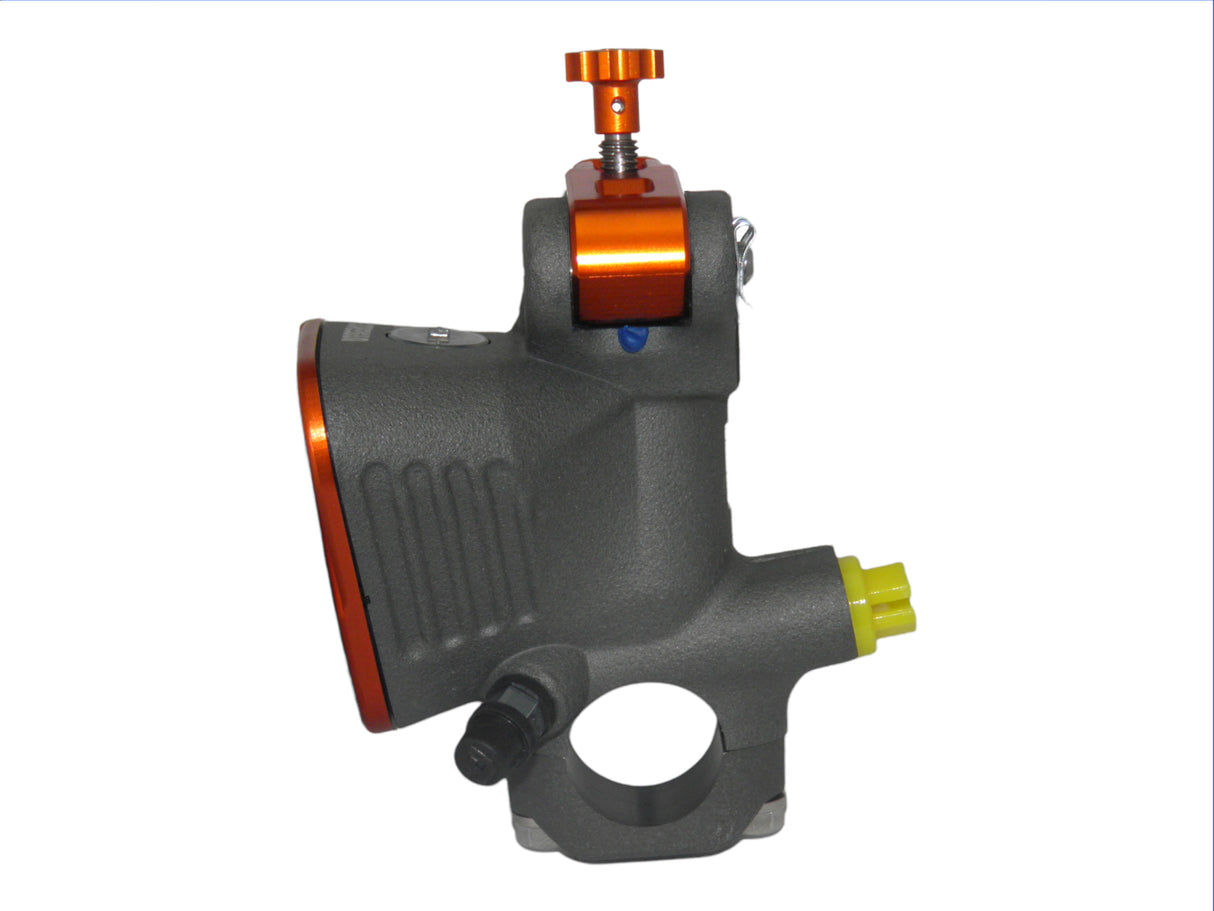 Pompa Frizione Radiale Accossato 16x16 Con Vaschetta Integrata E Leva Fissa Colorata (Pomello+Leva)