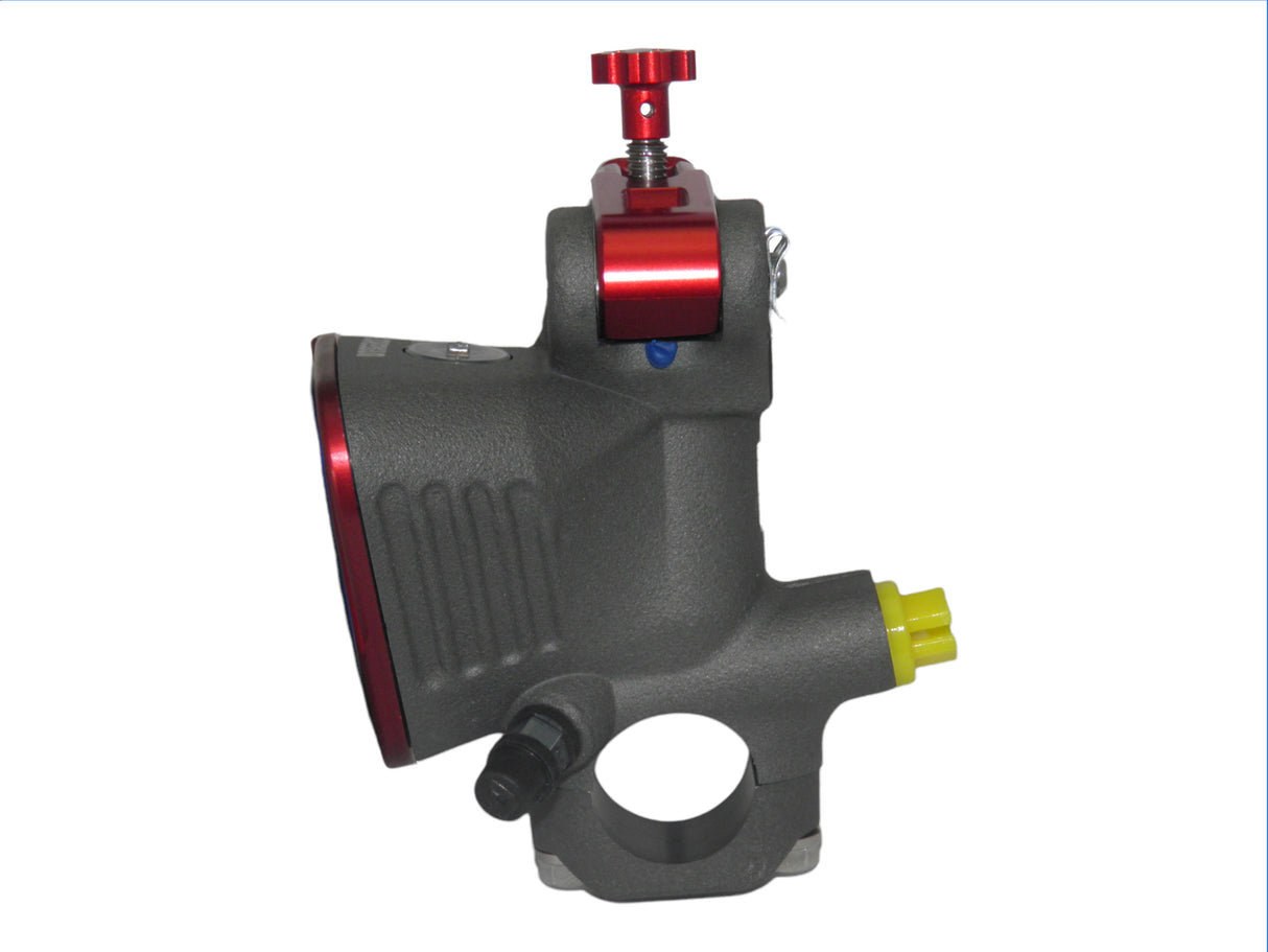 Pompa Frizione Radiale Accossato 16x16 Con Vaschetta Integrata E Leva Fissa Colorata (Pomello+Leva)