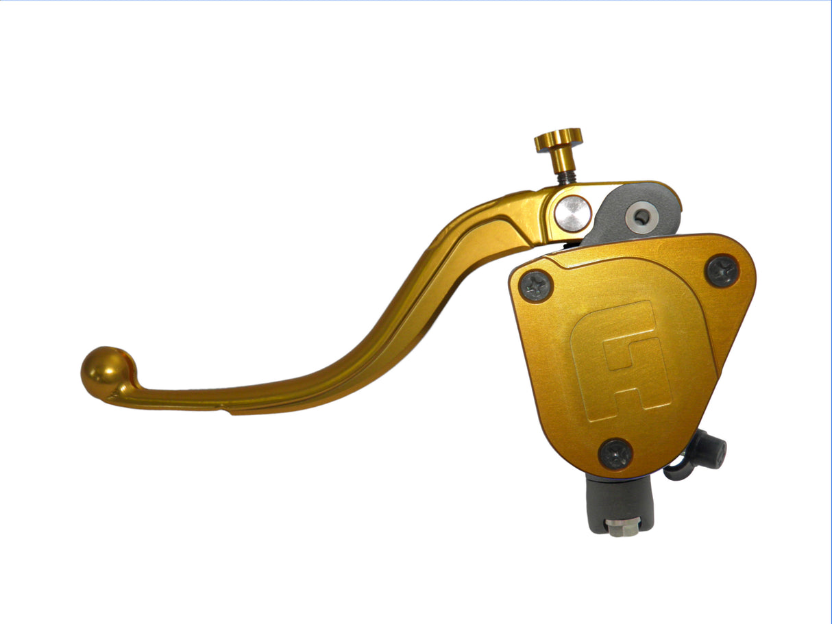 Pompa Frizione Radiale Accossato 16x16 Con Vaschetta Integrata E Leva Fissa Colorata (Pomello+Leva)