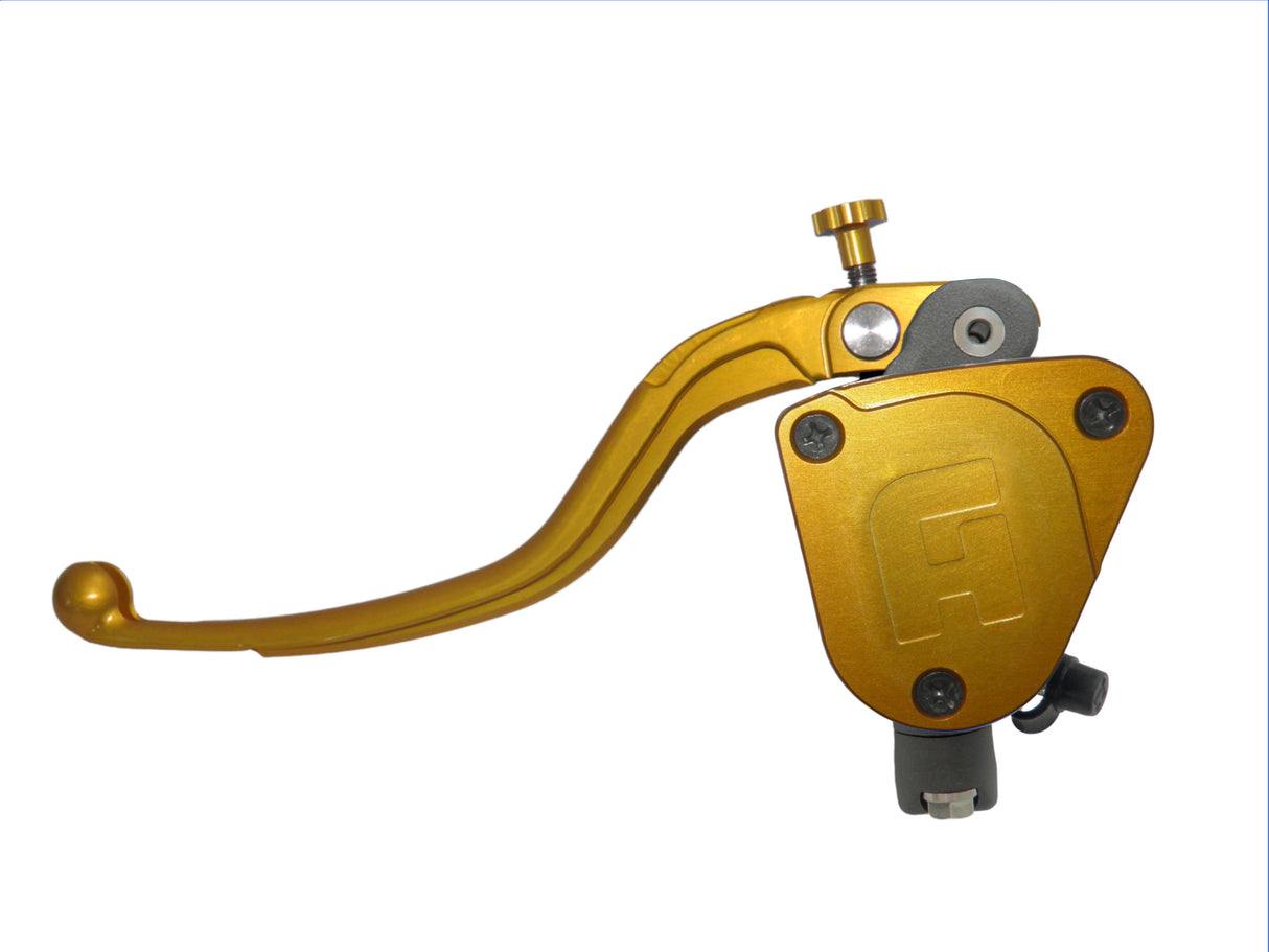 Pompa Frizione Radiale Accossato 16x16 Con Vaschetta Integrata E Leva Fissa Colorata (Pomello+Leva)