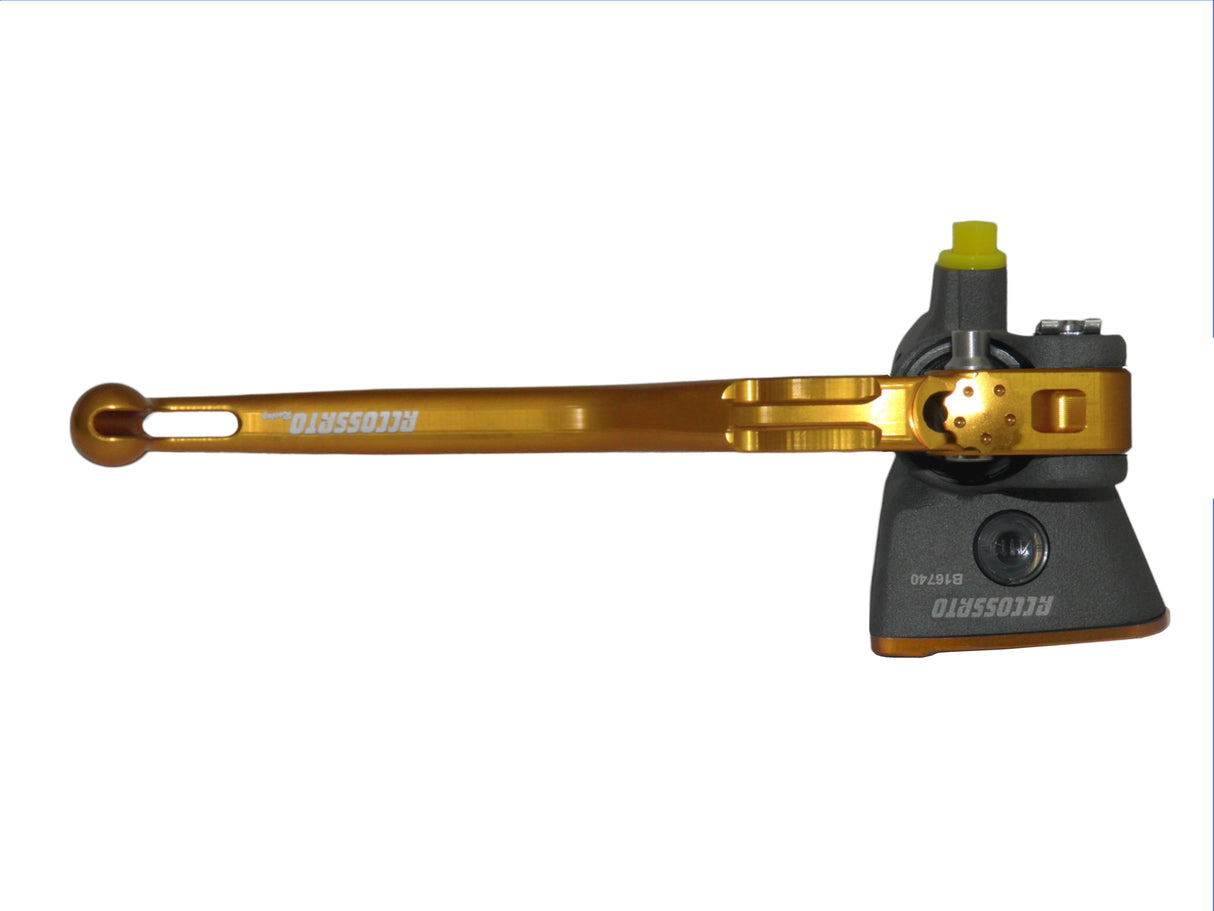 Pompa Frizione Radiale Accossato 16x16 Con Vaschetta Integrata E Leva Fissa Colorata (Pomello+Leva)