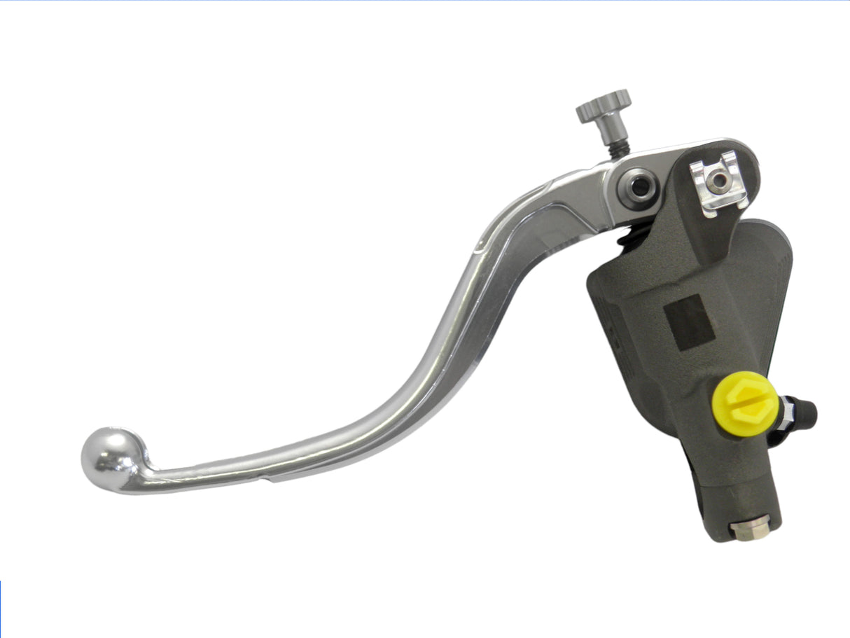 Pompa Freno Radiale Accossato 16x18 Con Vaschetta Integrata E Leva Fissa Colorata (Pomello+Leva)