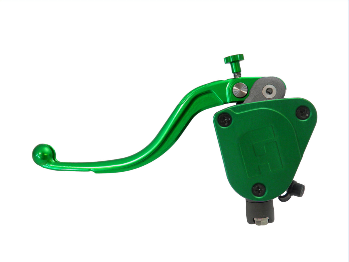 Pompa Frizione Radiale Accossato 16x18 Con Vaschetta Integrata E Leva Fissa Colorata (Pomello+Leva)