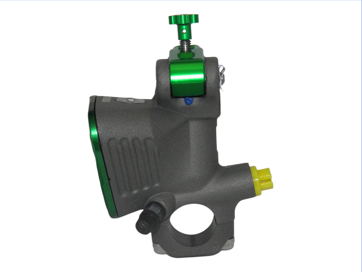 Pompa Frizione Radiale Accossato 16x18 Con Vaschetta Integrata E Leva Fissa Colorata (Pomello+Leva)