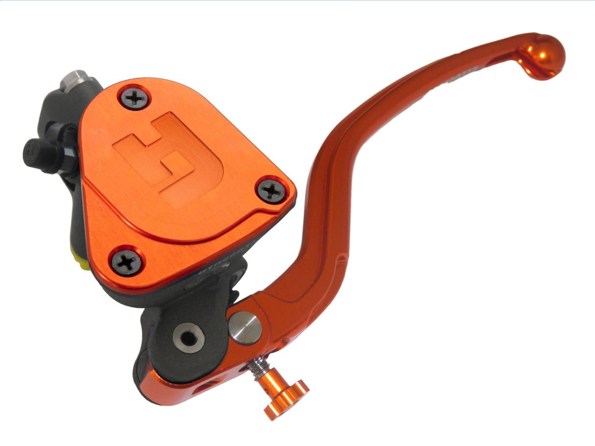 Pompa Frizione Radiale Accossato 16x18 Con Vaschetta Integrata E Leva Fissa Colorata (Pomello+Leva)