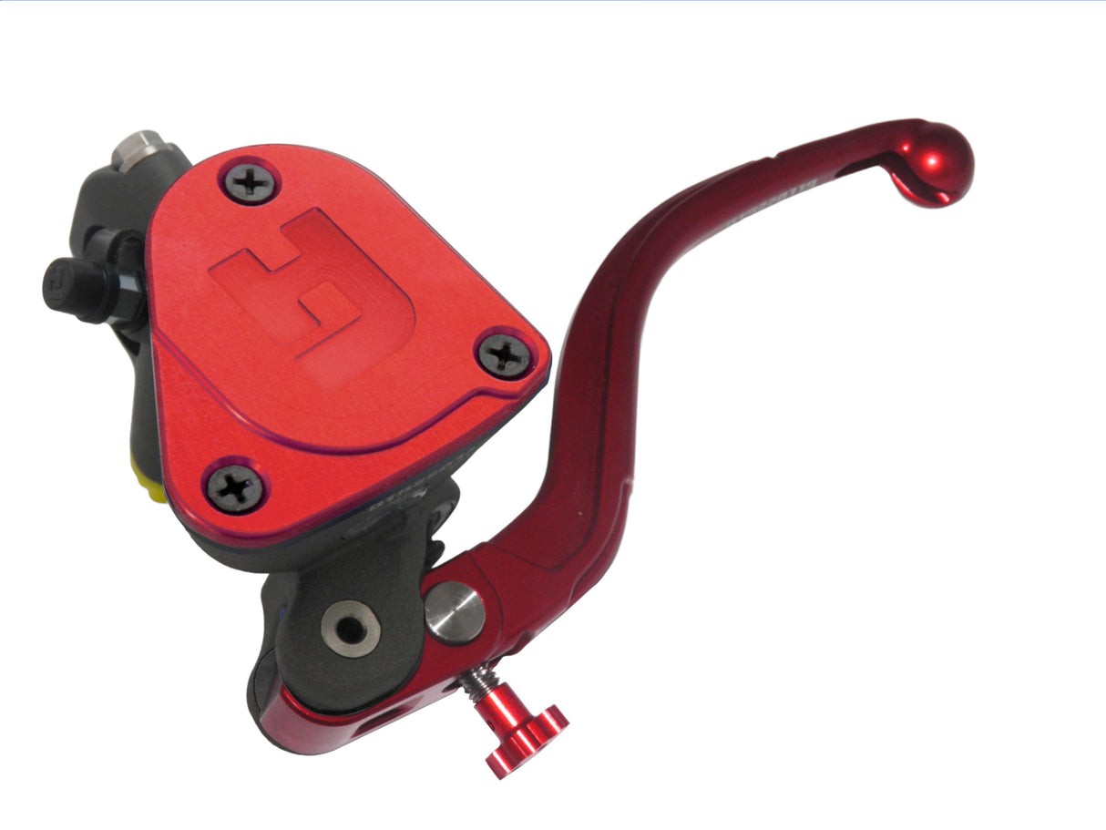 Pompa Frizione Radiale Accossato 16x18 Con Vaschetta Integrata E Leva Fissa Colorata (Pomello+Leva)