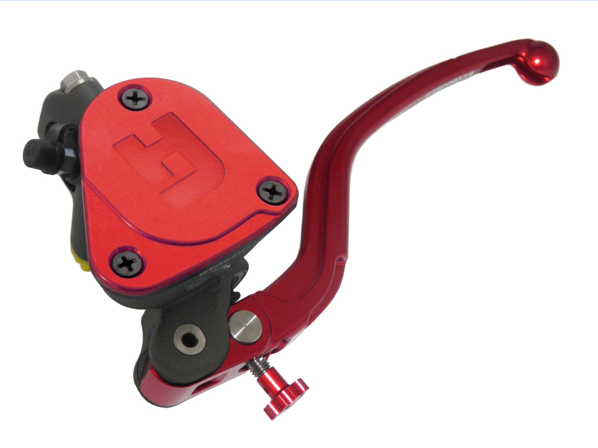 Pompa Frizione Radiale Accossato 16x18 Con Vaschetta Integrata E Leva Fissa Colorata (Pomello+Leva)