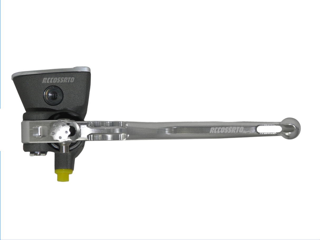 Pompa Frizione Radiale Accossato 16x18 Con Vaschetta Integrata E Leva Fissa Colorata (Pomello+Leva)