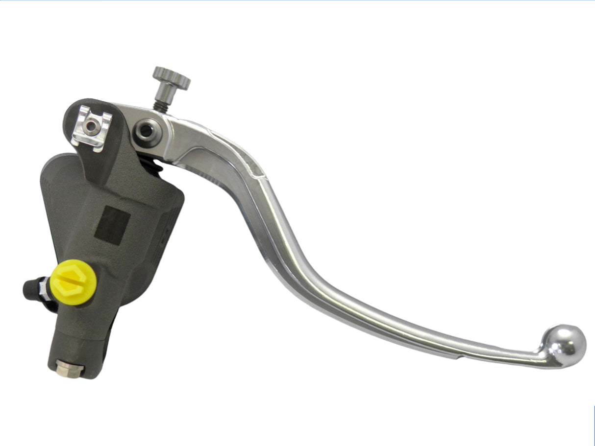 Pompa Frizione Radiale Accossato 16x18 Con Vaschetta Integrata E Leva Fissa Colorata (Pomello+Leva)