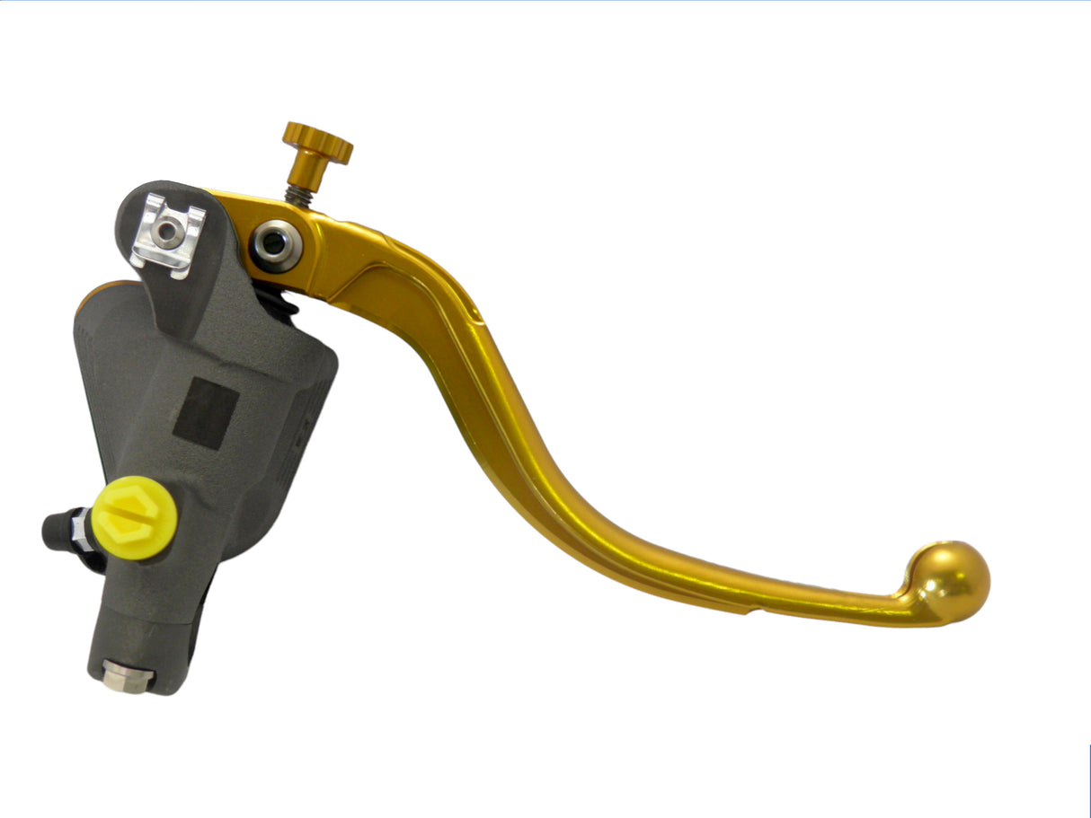 Pompa Frizione Radiale Accossato 16x18 Con Vaschetta Integrata E Leva Fissa Colorata (Pomello+Leva)