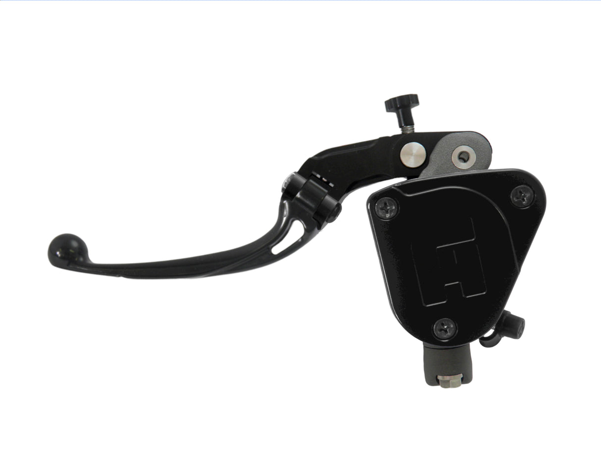 Pompa Frizione Radiale Accossato 19x20 Con Vaschetta Integrata E Leva Snodata Colorata (Pomello+Leva)